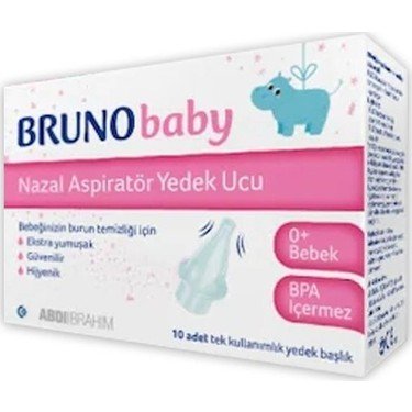 Bruno Baby Nazal Aspiratör Yedek Uç